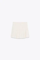 PLEATED MINI SKORT