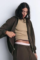 PANTALON DROIT EN MOLLETON