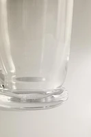 FLARED GLASS VASE