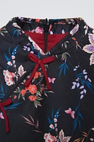 FLORAL PRINT DRESS