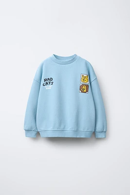 ANIMALS PRINT SWEATSHIRT