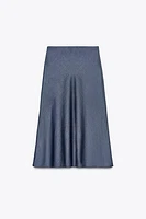FLOWY MIDI SKIRT