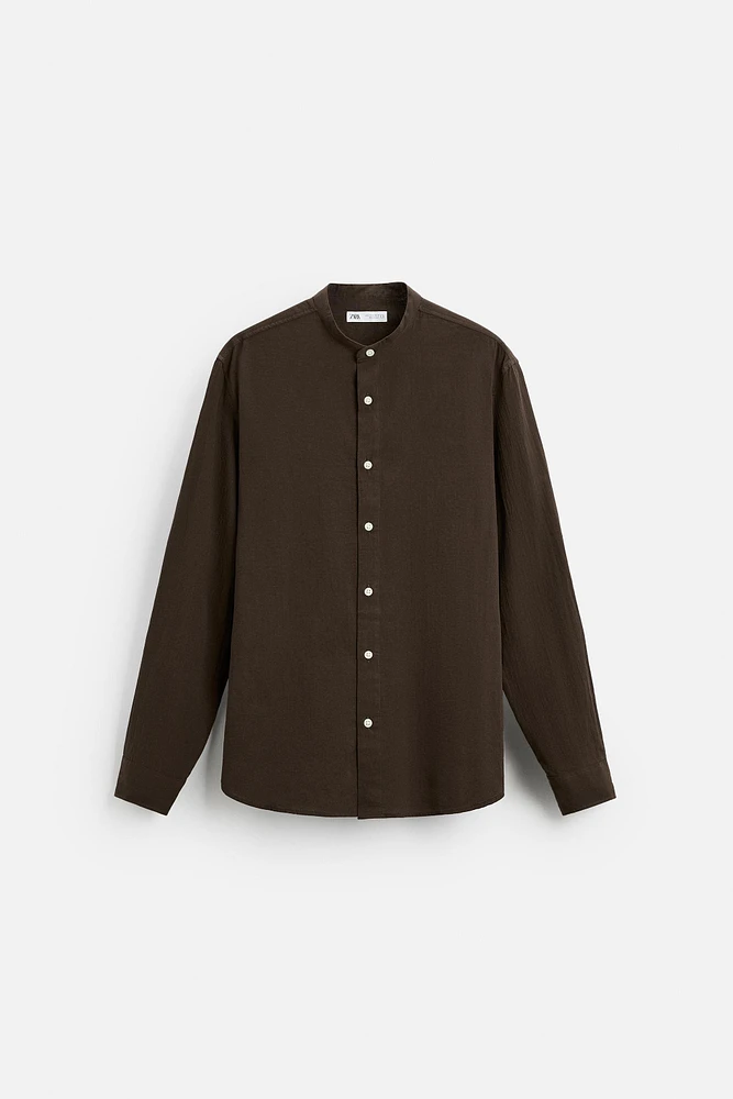 WRINKLED LOOK SHIRT