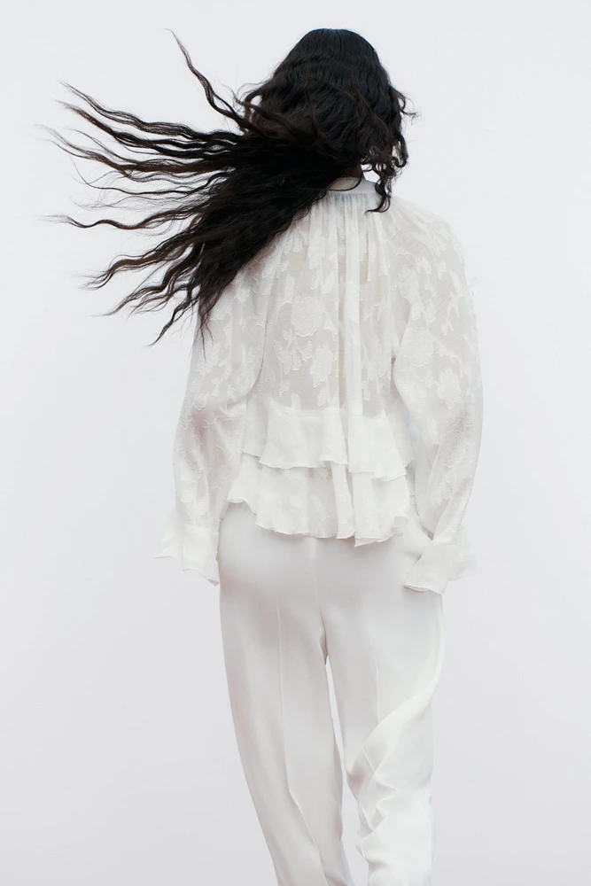 RUFFLED SHIRT