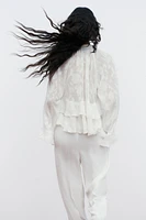 RUFFLED SHIRT