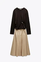 CLASP COMBINATION DRESS