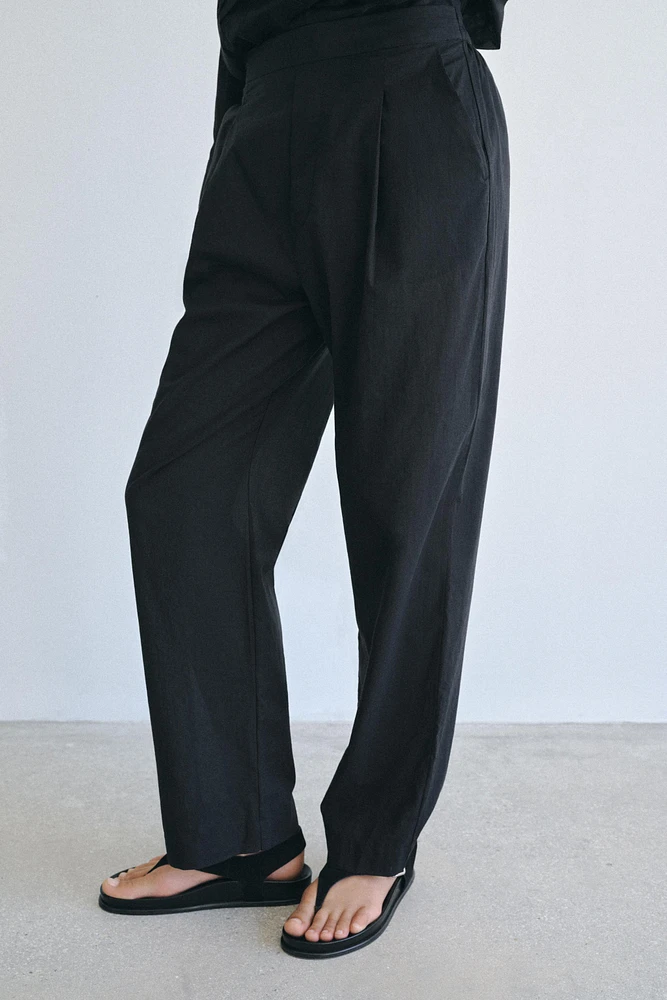PANTALON À PINCES COLLECTION ZW