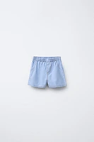 FLUID DENIM SHORTS