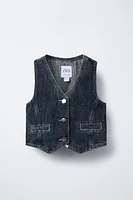 CLOSED © DENIM VEST