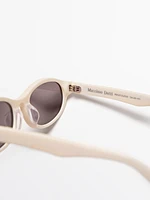 Petites lunettes de soleil rectangulaires