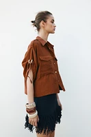 SHORT SLEEVE SAFARI SHIRT