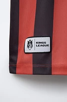 KINGS LEAGUE © STRIPED POLO SHIRT