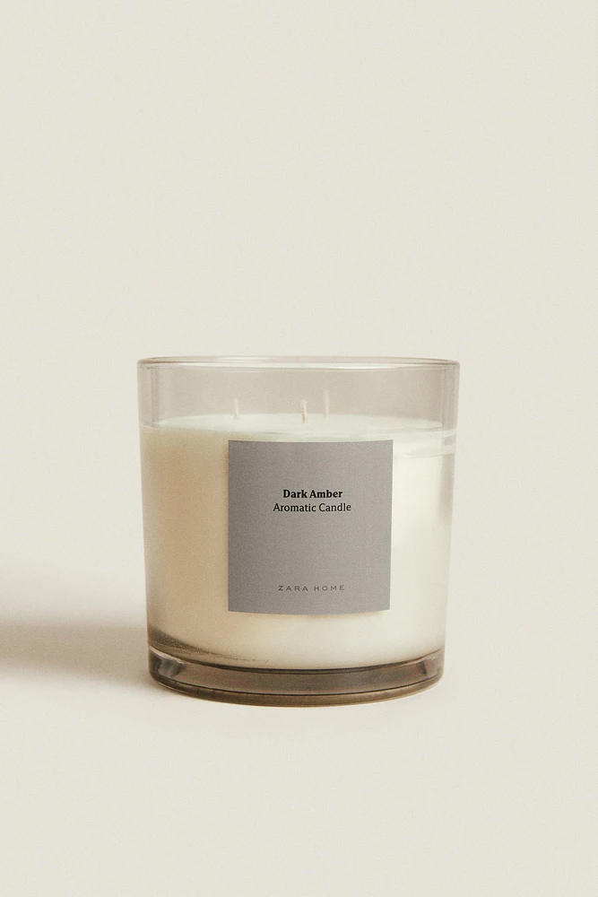 (620 G) BOUGIE PARFUMÉE DARK AMBER