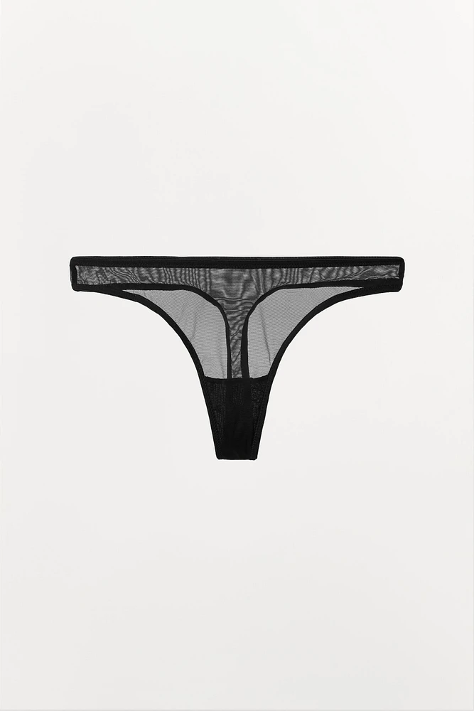MESH THONG