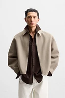 RELAXED FIT CONTRAST JACKET