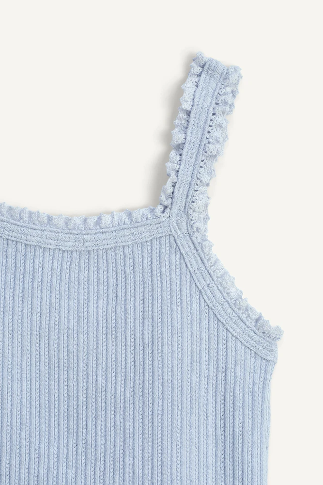 LIMITED EDITION RIBBED TANK TOP