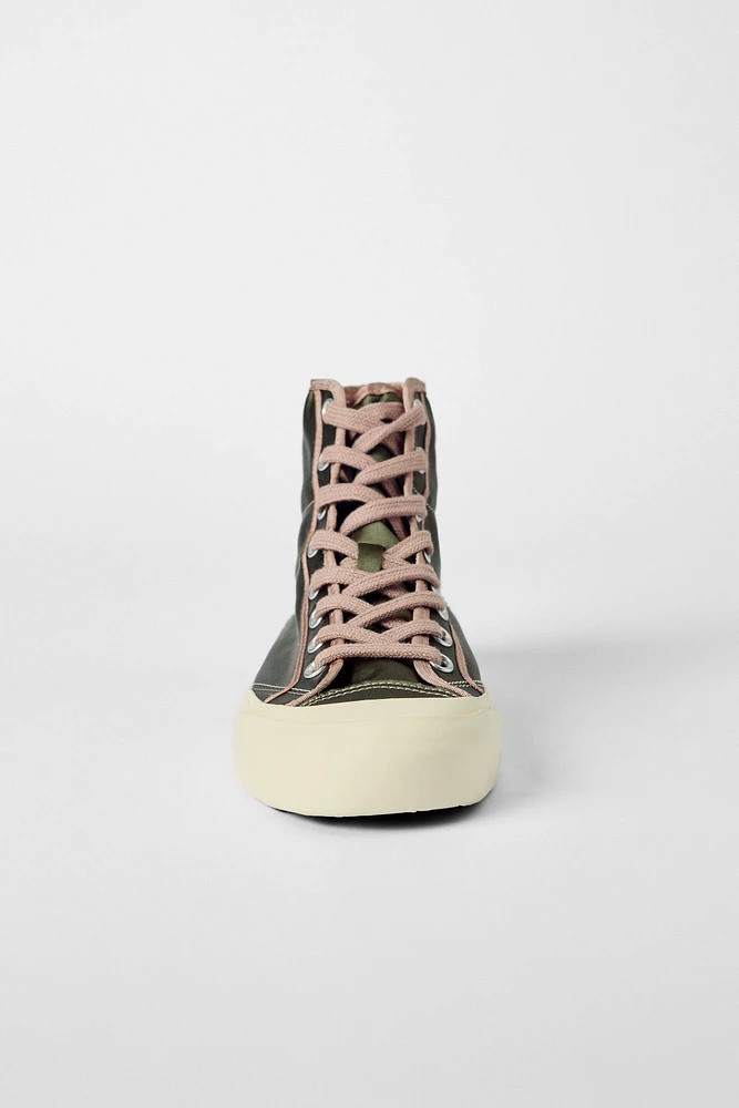 BASKETS MONTANTES BOBBY GILLESPIE X ZARA