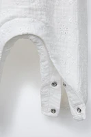 SALOPETTE LONGUE BRODERIE SUISSE
