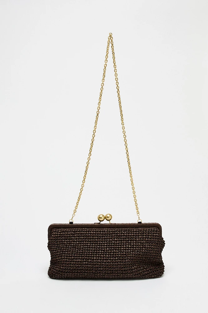 SAC ENVELOPPE TRESSÉ