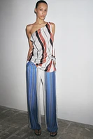 PANTALON À RAYURES ZW COLLECTION