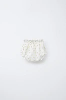 TEXTURED FLORAL BOTTOMS