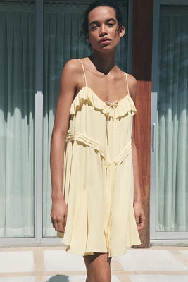 ROBE COURTE À VOLANTS ZW COLLECTION
