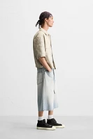 ABSTRACT PRINT OVERSHIRT