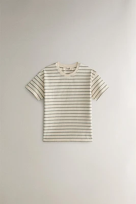 CHILDREN’S STRIPED COTTON T-SHIRT