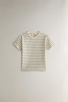 CHILDREN’S STRIPED COTTON T-SHIRT