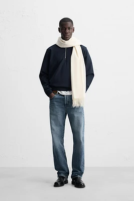 SWEAT POLO INTERLOCK COL ZIPPÉ