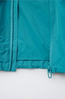 LIGHTWEIGHT HOODED WATER-REPELLENT JACKET