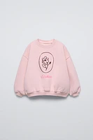 EMBROIDERED SWEATSHIRT