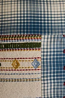 PATCHWORK THROW PILLOW COVER