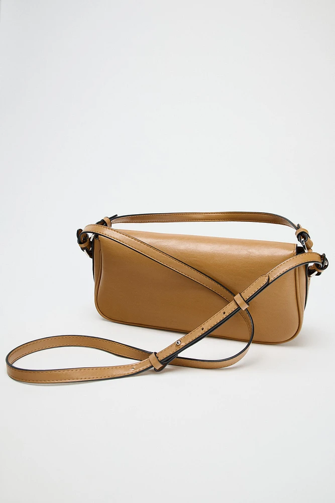 DOUBLE HANDLE CROSSBODY BAG
