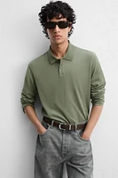 LIGHTWEIGHT COTTON POLO SHIRT