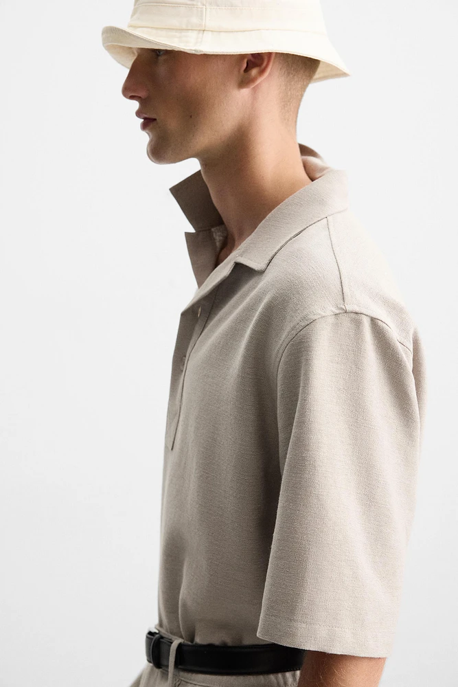 RELAXED FIT POLO SHIRT