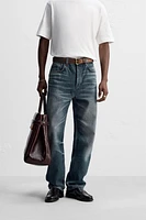 STRAIGHT ANKLE FIT JEANS