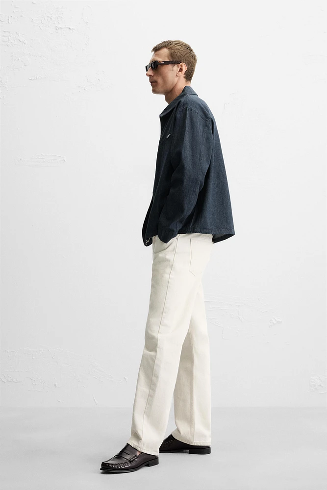 REGULAR FIT ZIPPERED JACKET