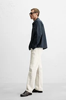 REGULAR FIT ZIPPERED JACKET