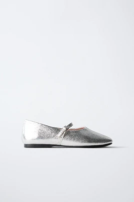 BALLERINES MÉTALLISÉES