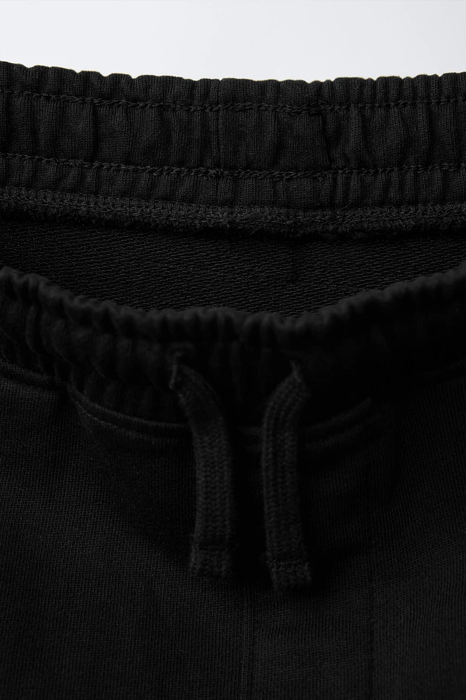 EMBROIDERED CARGO JOGGER PANTS