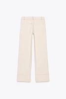 PANTALON BOOTCUT SURPIQÛRES