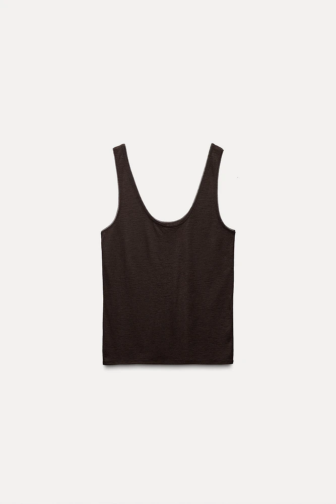 100% WOOL TOP