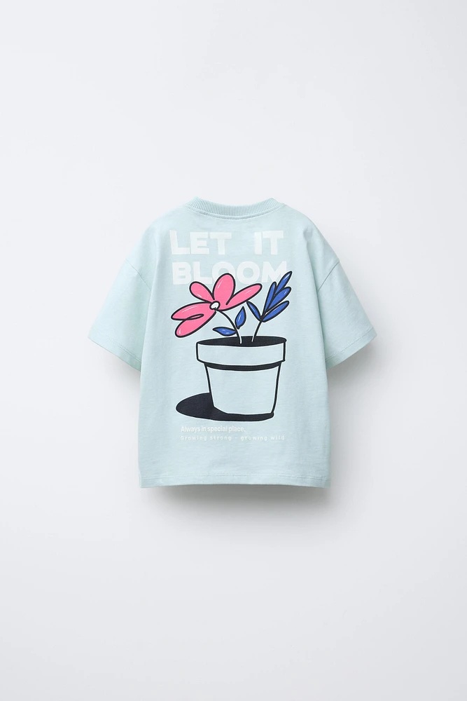 FLORAL PRINTED T-SHIRT