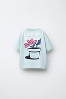 FLORAL PRINTED T-SHIRT