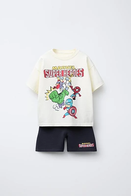 THE AVENGERS © MARVEL T-SHIRT AND SHORTS SET