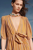 ROBE MIDI RAYURES LIMITED EDITION