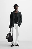 CHEMISE RELAXED FIT STRUCTURÉE