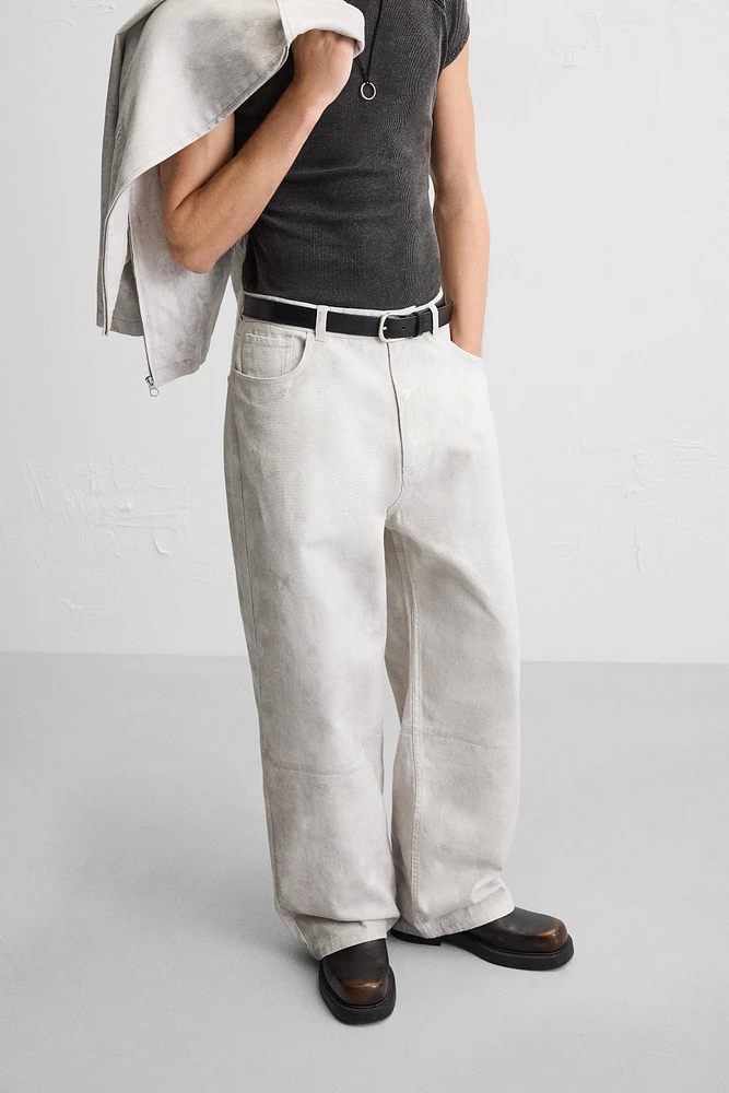 PANTALON IMPRIMÉ ABSTRAIT