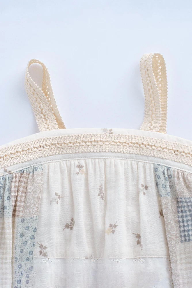 ZARA TIMELESS - ROBE PATCHWORK